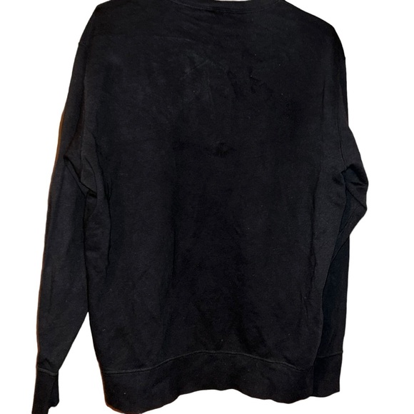 KAWS x Uniqlo x Peanuts Snoopy Skateboarding black Sweatshirt size Large L - Picture 2 of 4